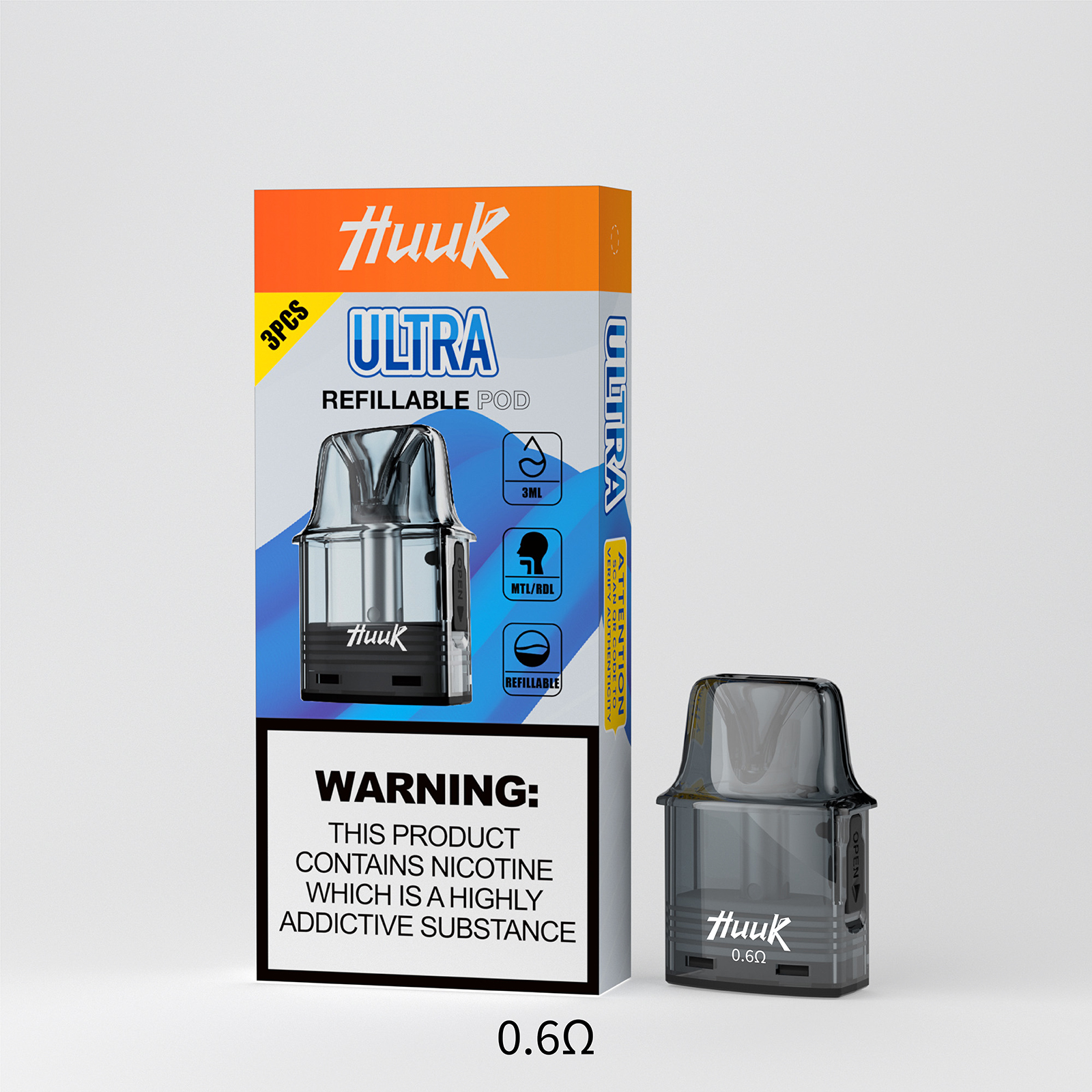 HUUK 虎克 入門級註油式主機套裝|隨附 0.6Ω 空彈:圖片 11